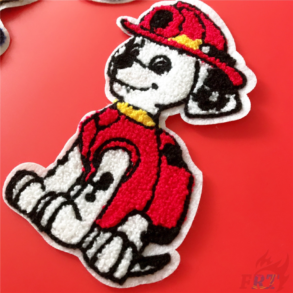 Miếng dán ủi trang trí quần áo hình nhân vật phim hoạt hình đội chó cứu hộ