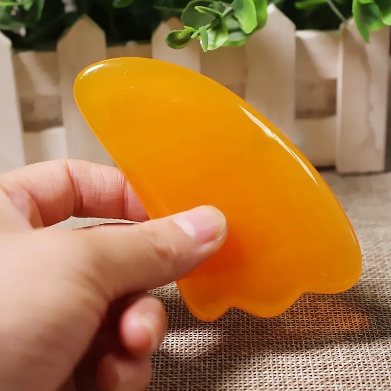 [Hàng mới về] Miếng cạo gió mát-xa bằng nhựa resin nâng cơ mặt làm đẹp tiện dụng