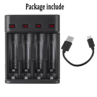 Bộ Sạc Pin 5v 4 Cổng Usb Cho Aa Aaa W/Sạc