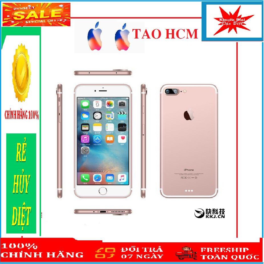 ⚡️[Chính Hãng ] Điện Thoại Iphone 7 Plus 128GB __ Quốc Tế Mới 99%