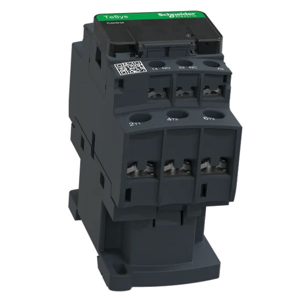 Khởi động từ Contactor LC1D32Q7 Schneider dòng LC1D Series - 3P(3NO) - 32A - Coil 380VAC