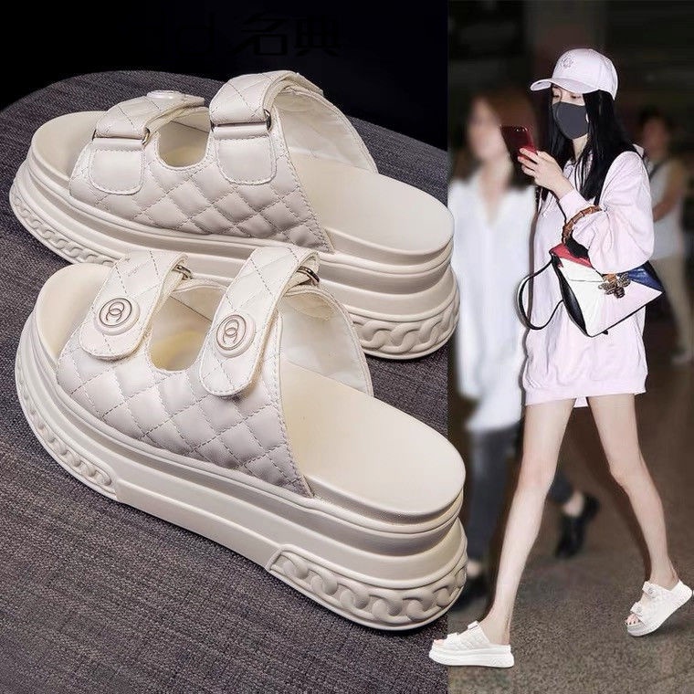 Dép Sandal Đế Xuồng Siêu Dày Thời Trang Mùa Hè