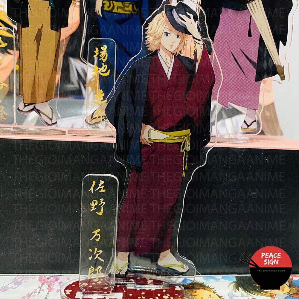 Mô hình standee TOKYO REVENGERS ver YUKATA anime Kịch Trường Của Takemichi tượng mica chibi trưng bày M1