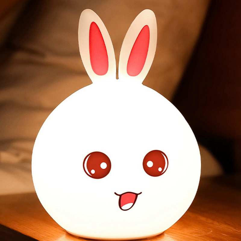 Đèn LED Cảm Ứng Hình Con Thỏ Đáng Yêu Cho Bé