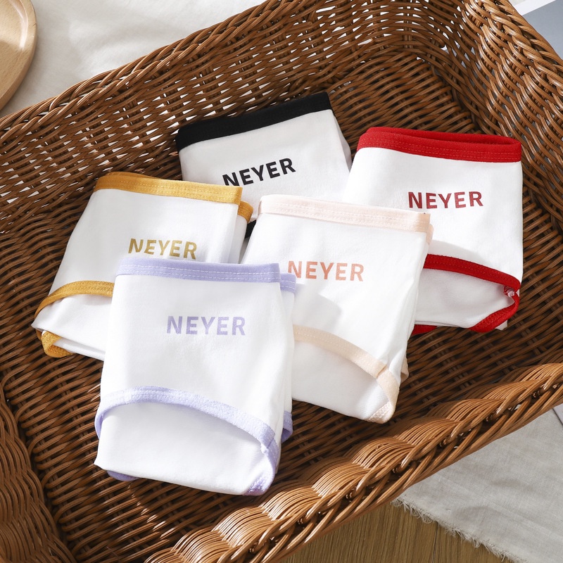 Quần lót nữ thun co dãn, viền màu đáy may không cộm mang dễ chịu thoáng mát HLBOUTIQUE L002