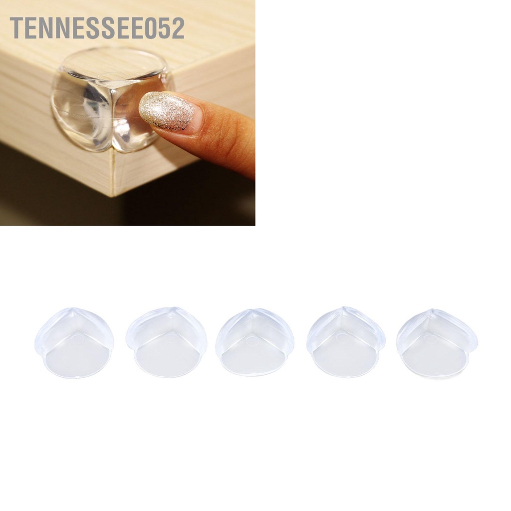 Tennessee052 Bộ bảo vệ góc 40 cái Bảng Bảo Ngăn ngừa va chạm bằng nhựa trong suốt cho trẻ nhỏ