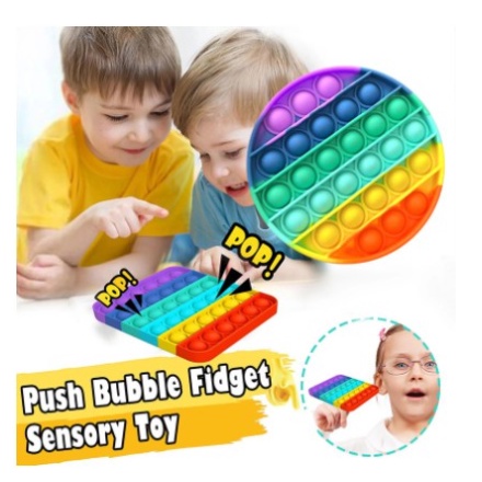 New Rainbow Color Balloon Fox Toy