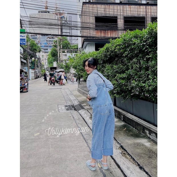 Jum jean phối sơ mi