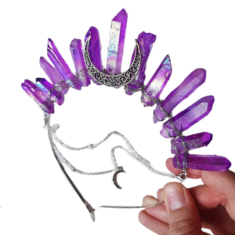 Flgo Băng Đô Handmade Bằng Hợp Kim Dùng Trang Trí Tóc Hàng Ngày