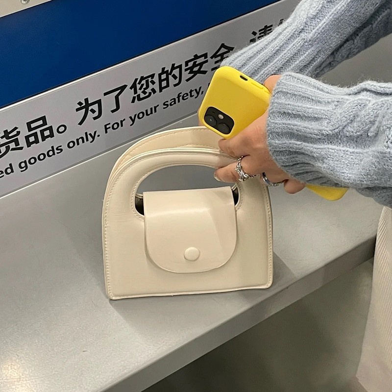 Túi Đeo Chéo Hình Tròn Nhỏ Màu Kẹo Trơn Dễ Thương Thời Trang Xuân Hè 2022 Cho Nữ