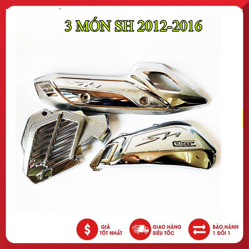 COMBO SH 2012-2016 BỘ XI CROM 3 MÓN