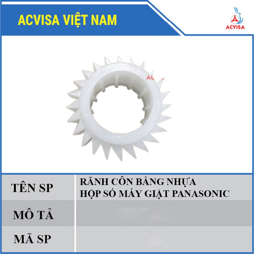 Bánh răng côn hộp số máy giặt LG, SANYO, Panasonic