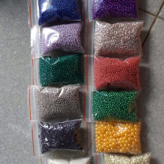 Combo hạt bẹt (trai 2-4mm)