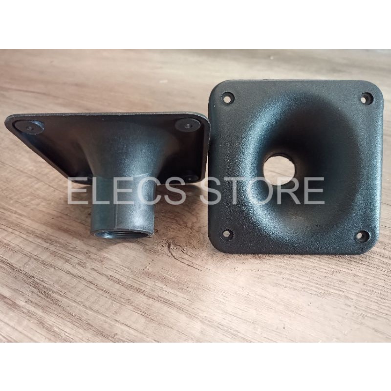 Bộ 2 Họng Treble Rời, Phễu Loa Kèn, Kích Thước 12cm x 12cm (Vuông)