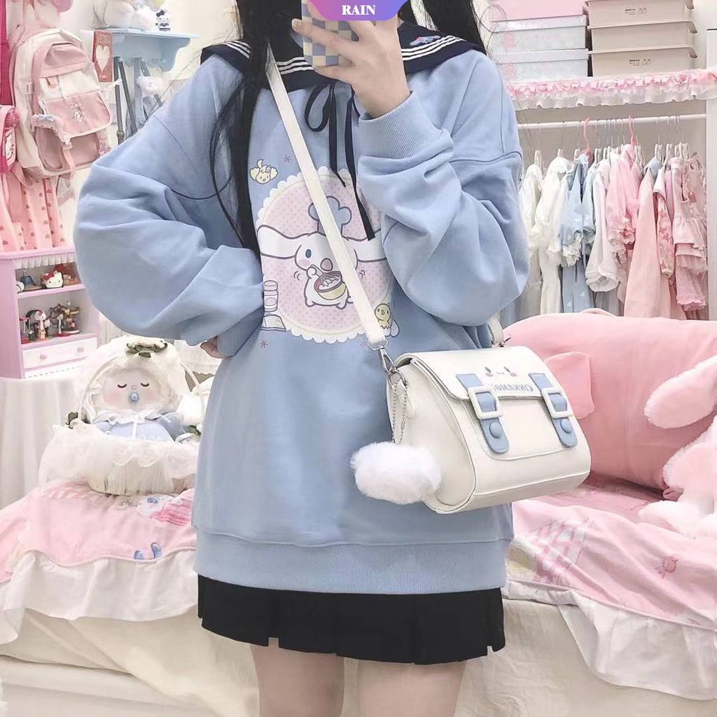 Túi Xách Đeo Vai Hình Cinnamoroll My Melody Sanrio Hoạt Hình Đáng Yêu Hàng Mới Phổ Biến