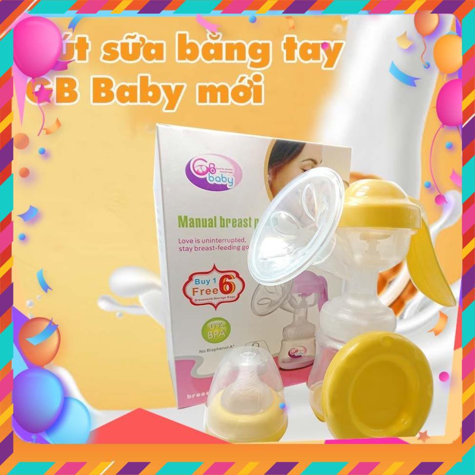 [ HÀNG CHÍNH HÃNG ] Hút sữa bằng tay GB Baby (New)