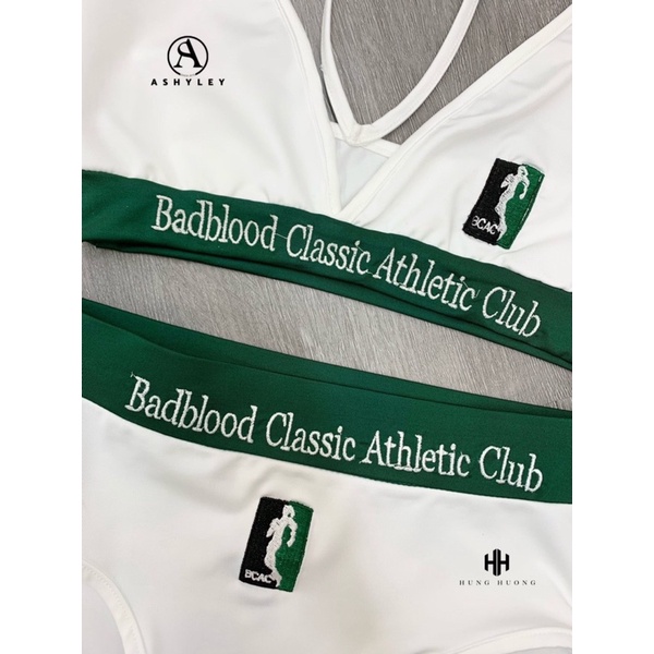 Set bikini badblood thêu chữ mai phương bùi