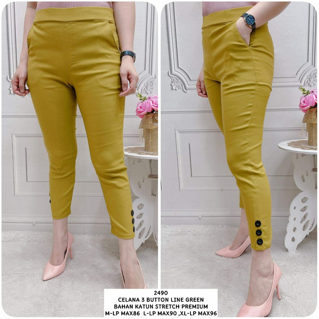 Quần Cotton Dài Thời Trang Trẻ Trung Năng Động 2490 Size M - Xl | BigBuy360 - bigbuy360.vn