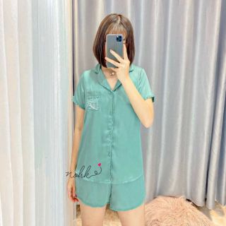 Pyjama đùi cổ bèo nohk