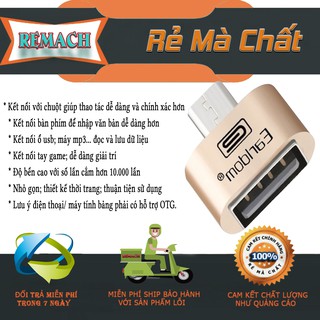 Đầu chuyển đổi USB OTG Earldom ET-OT1 - 2 cổng micro USB và USB 2.0