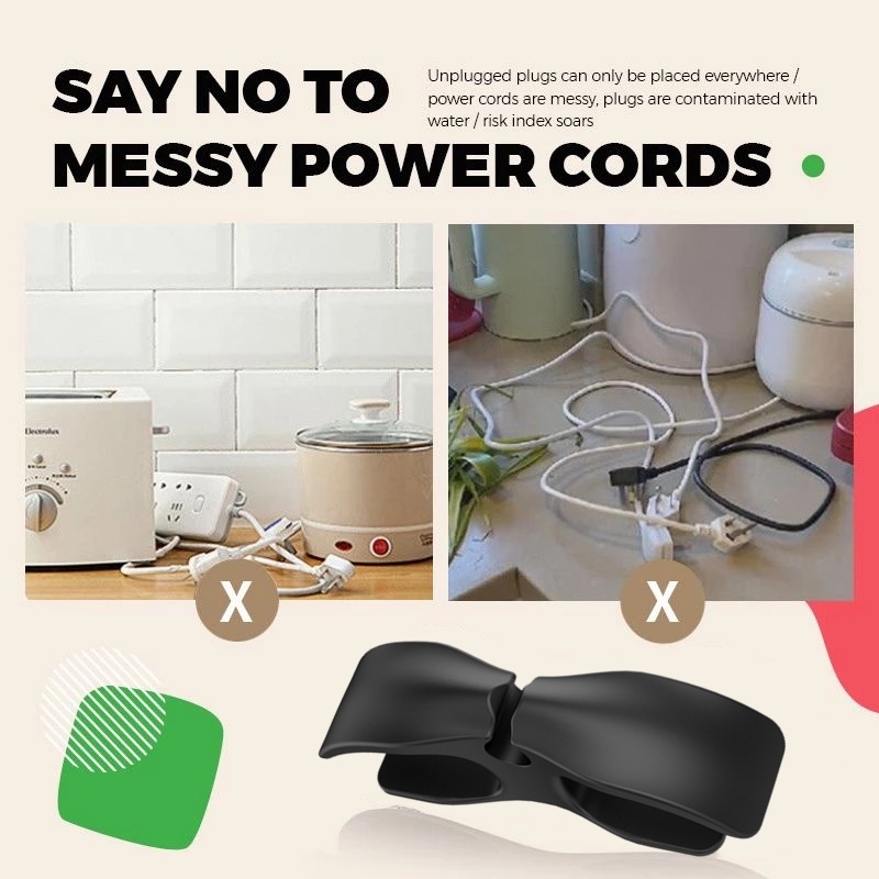 Giá Đỡ Cuộn Dây Cáp Gọn Gàng Thông Dụng Cho Nhà Bếp