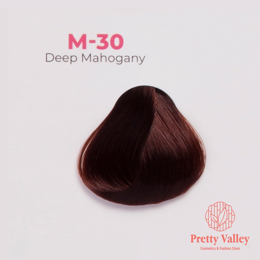 Thuốc nhuộm tóc màu nâu gỗ MOLOKAI, thuốc nhuộm tóc chứa collagen tảo biển siêu dưỡng - Pretty Valley Store