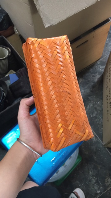 Hộp mây tre đan Cn nhỏ 20x9x4,5