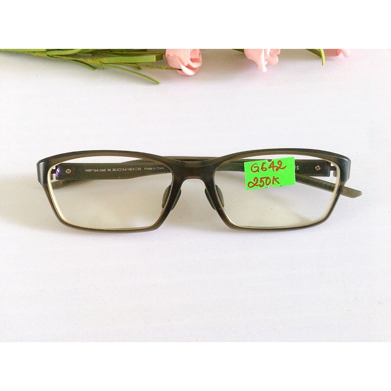 G642: Gọng kính nội địa Nhật thương hiệu Jins , designed in Tokyo, made in China.