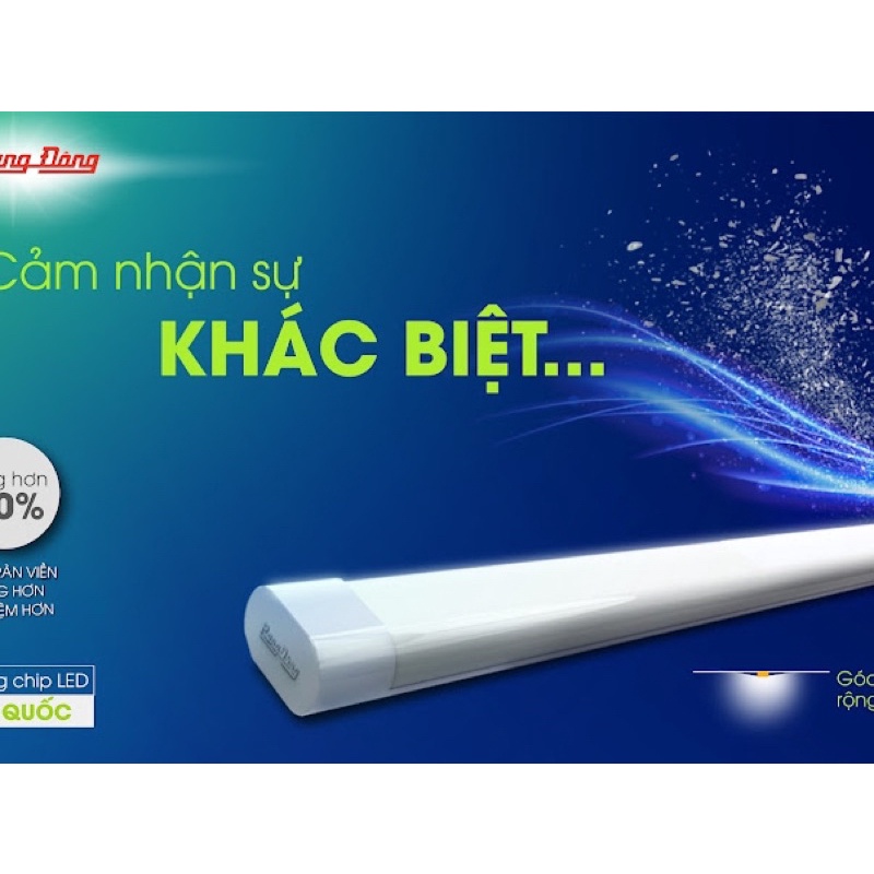 [CHÍNH HÃNG] Đèn led Bán Nguyệt Rạng đông BẢO HÀNH 24 tháng M36 dài 60cm 20W dài 120cm 40W