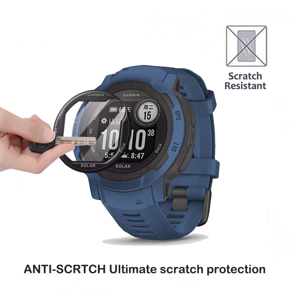 Miếng Dán Bảo Vệ Màn Hình Chống Trầy Cho Đồng Hồ Garmin Instinct 2 2S nti-