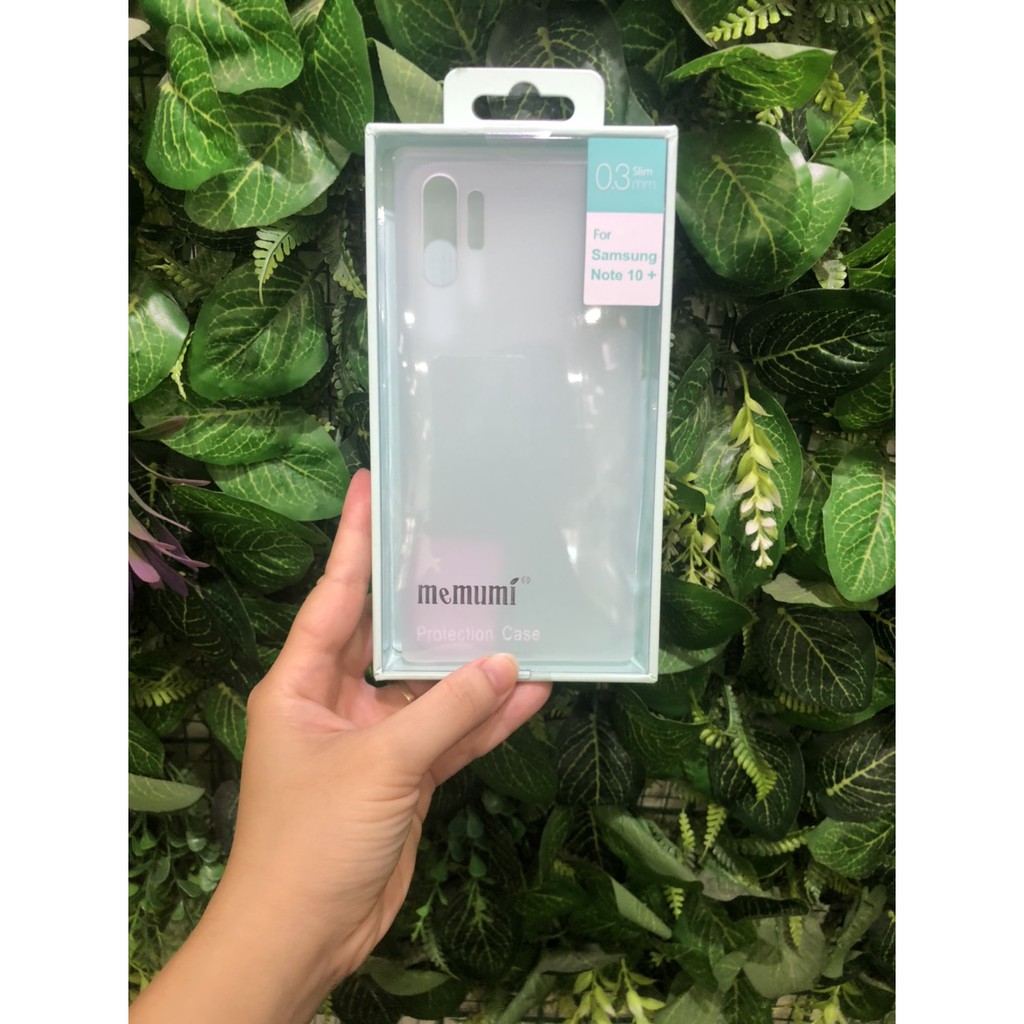 Ốp lưng Memumi siêu mỏng 0.3 mm cho Samsung S23 / S22 / S21 / S20 / Note 10 Plus - chính hãng MEMUMI