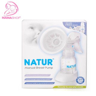 Máy Hút Sữa Cầm Tay Natur Thái Lan ( Tặng 10 Túi Trữ Sữa Natur )