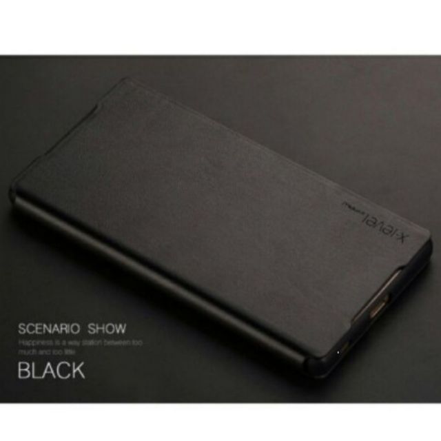 Bao da fibcolor sony xperia xa1 plus chính hãng x-level