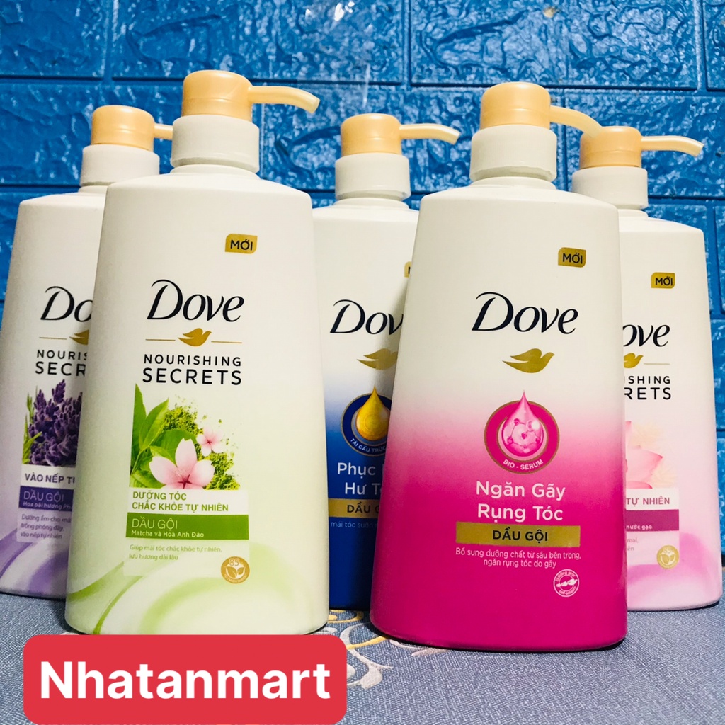 Dầu gội Dove Hương Hoa - Phục Hồi Hư Tổn 640g