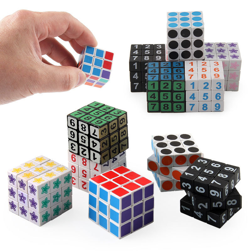 3CM third-order mini Rubik's cube children's educational toy smooth and ever-changing intelligence decompression Rubik's cube