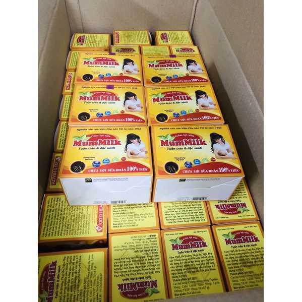 MUMMILK CỐM LỢI SỮA - MẸ KHỎE, BÉ NGOAN HỘP 20 GÓI