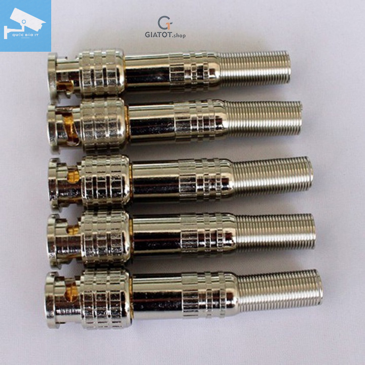HOT -  jack BNC F5/ BNC lò xo xịn chuyên dụng cấp tín hiệu cho camera