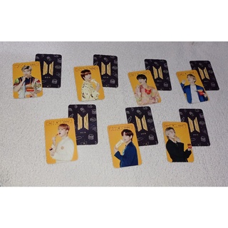 SET 7 CARD BTS X MCDONALD( ép + bo góc)