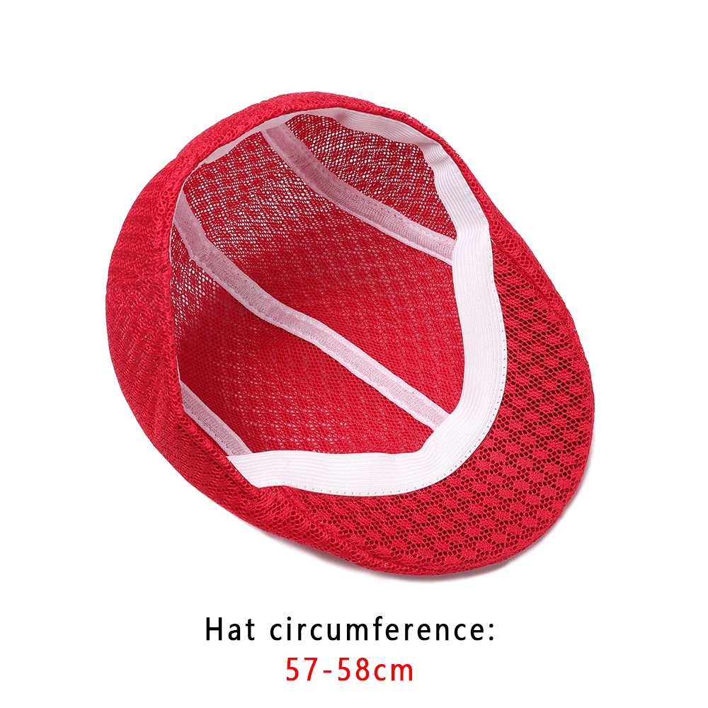 Mũ Nồi Phối Lưới Thoáng Khí Thời Trang Cho Nam Nữ