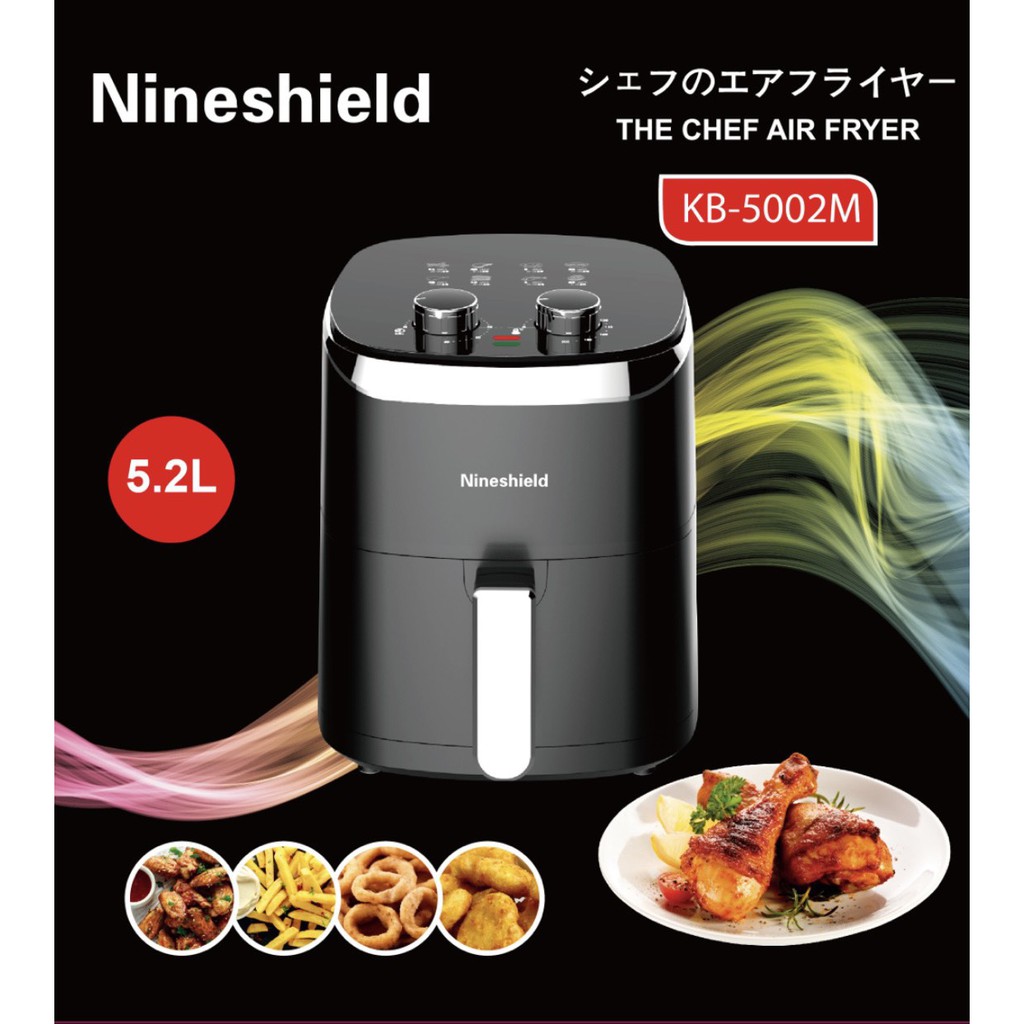 Nồi chiên không dầu NINESHIELD 5005M 8L