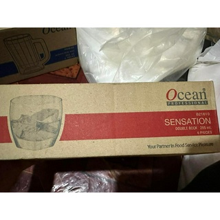 Bộ 6 cốc ly thủy tinh ocean sensation double rock – b21610 – 285ml