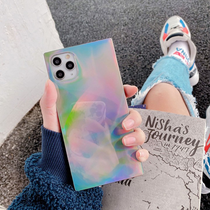 Ốp Lưng iPhone 6/6S/6Plus/6SPlus/7/8/7Plus/8Plus/X/XS/XR/XSMax/11/11Pro/11ProMax/12-13PM Sắc Màu 4 Góc Vuông -Mã TZAC256