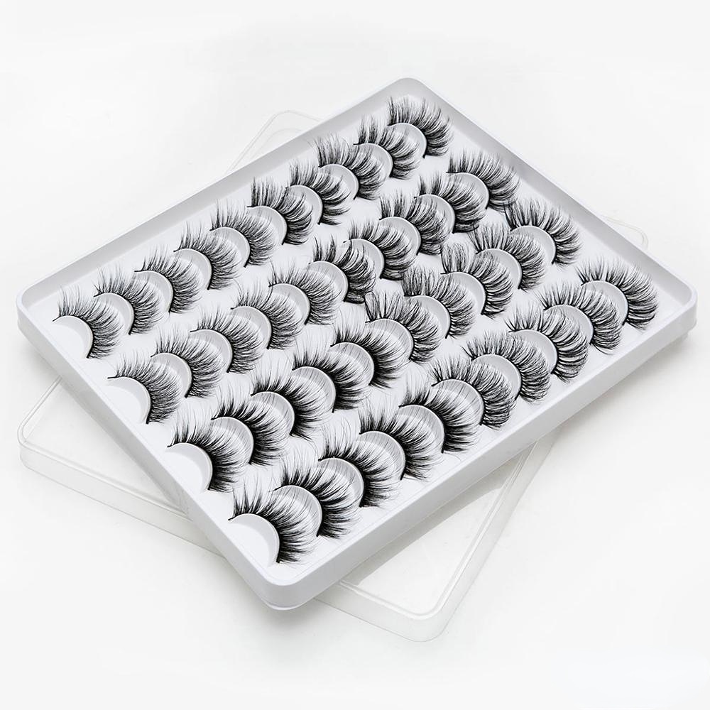 Set 20 Cặp Lông Mi Giả 3D Tự Nhiên