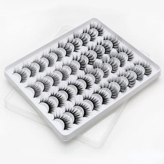 Set 20 Cặp Lông Mi Giả 3D Tự Nhiên