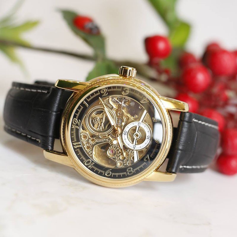 Đồng hồ nam, chính hãng Forsining, cơ tự động, lộ máy đẹp đến từng chi tiết, nam tính mạnh mẽ - BẢO HÀNH 12 THÁNG | BigBuy360 - bigbuy360.vn