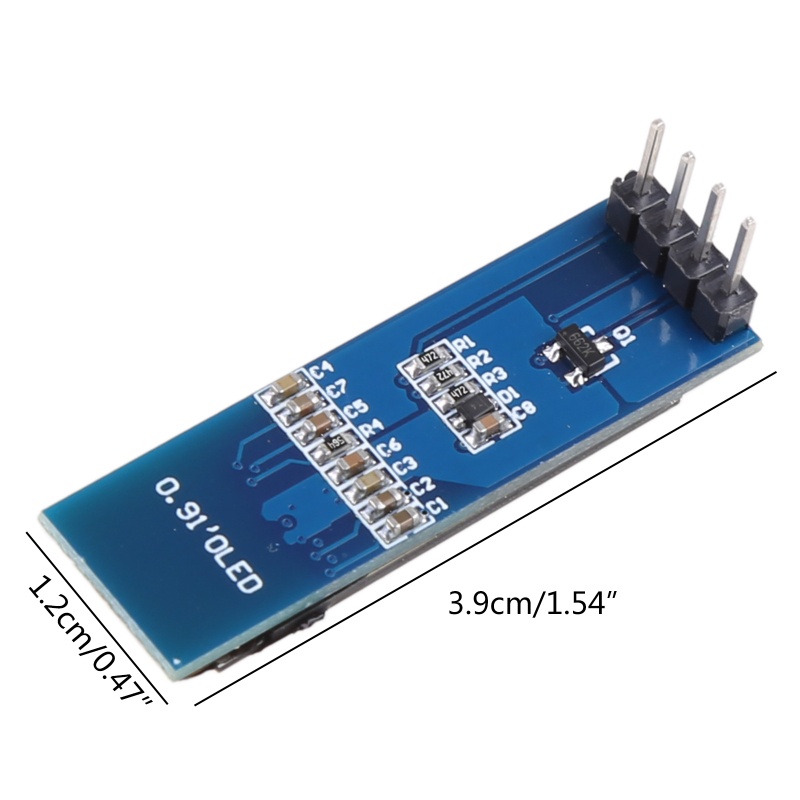 Mô Đun HiểN Thị LCD HiểN Thị LED SSD1306, Độ SáNg 0 91 I2C IIC OLED 128x32