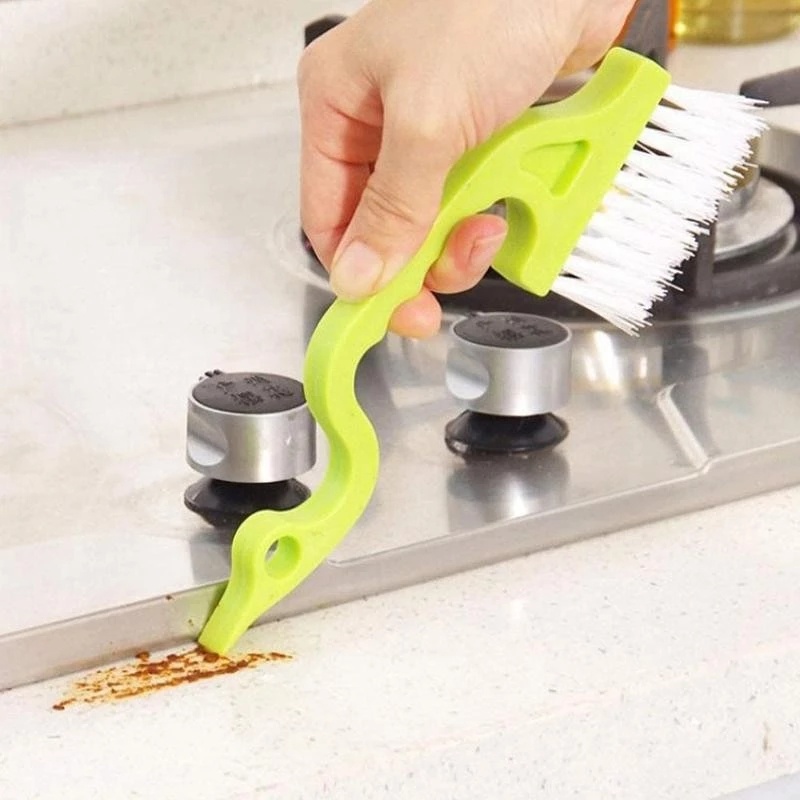 Bàn chải vệ sinh rãnh cửa sổ hình thiên nga tiện dụng