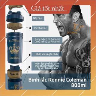 Bình lắc shaker 3 ngăn Smartshaker Jay Cutler 800ml