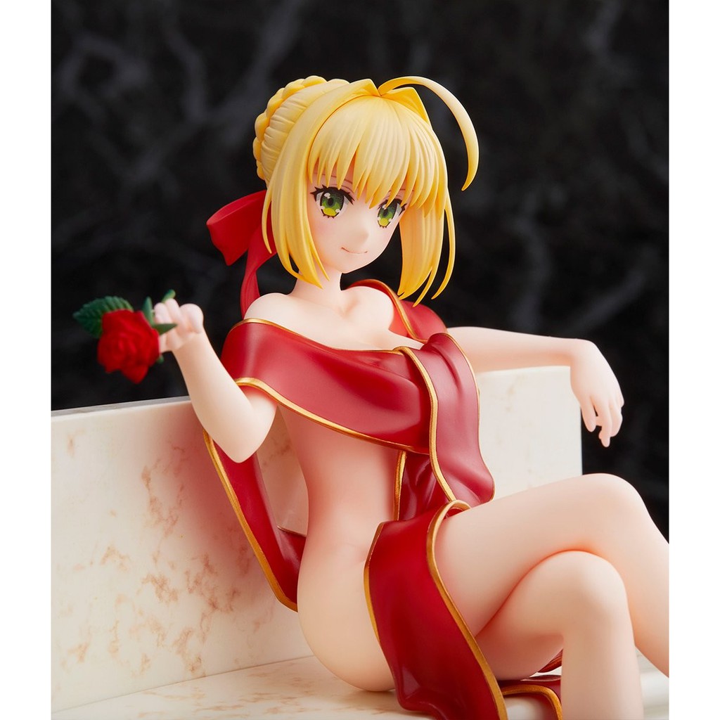 Mô hình chính hãng PVC Scale - Fate/Extra Last Encore - Saber EXTRA - 1/7 - Bathrobe Ver. (Aniplex)