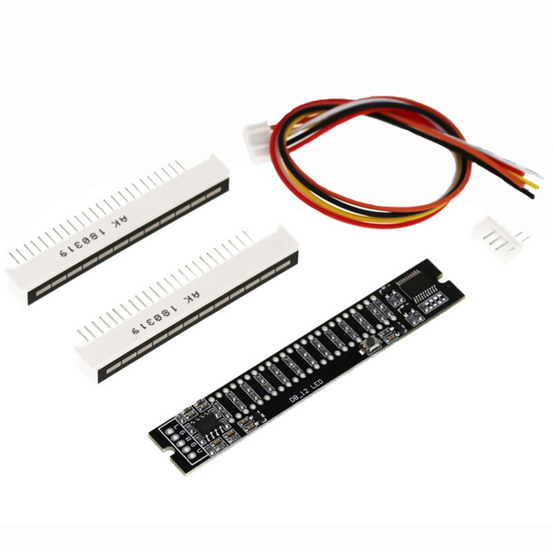 Bảng Mạch Khuếch Đại Tốc Độ Âm Thanh 12-bit LED Có Chế Độ AGC